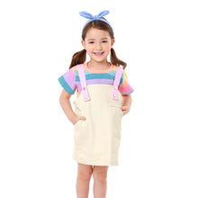 Load image into Gallery viewer, 'Over the Rainbow' Overall Dress Set