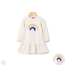 将图片加载到图库查看器,'Follow the Rainbow' Reversible Sequin Dress