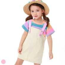 Load image into Gallery viewer, 'Over the Rainbow' Overall Dress Set