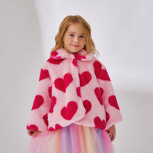 Load image into Gallery viewer, 'My love By My Side' Eco Fur Jacket