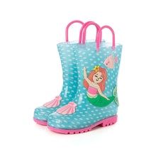 Load image into Gallery viewer, 'Mermaid' Rain Boots