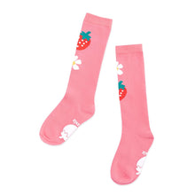 将图片加载到图库查看器,'Flower Strawberry' Non-Slip Socks (Pouch Set)