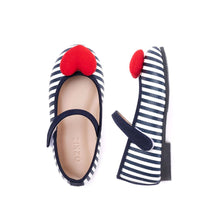 Load image into Gallery viewer, 'Marine Heart' Mary Jane Shoes