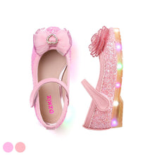 Load image into Gallery viewer, 'Cupid Ribbon' LED Mary Jane Shoes