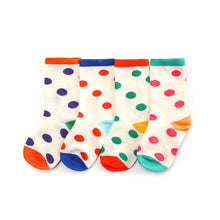 将图片加载到图库查看器,kids polka dot socks