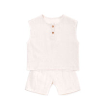 Load image into Gallery viewer, boys linen oufit set