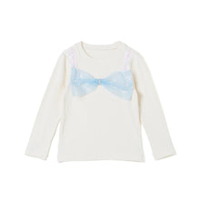 将图片加载到图库查看器,'Snow Flake Ribbon' Long Sleeve T-Shirt