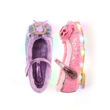 Load image into Gallery viewer, 'Shine Heart' LED Fur Mary Jane Shoes
