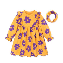 Load image into Gallery viewer, 'Butter Flower' Dress (Headband Set)