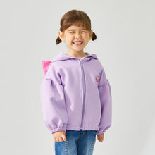 将图片加载到图库查看器,Bread Barbershop 'Pink Big Bow' Zip-up Hoodie