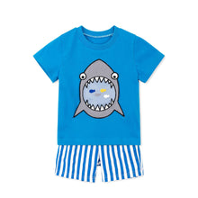 将图片加载到图库查看器,'Shark is Here' Top and Bottom Set