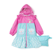 Load image into Gallery viewer, 'Mermaid' Raincoat(Pouch Set)