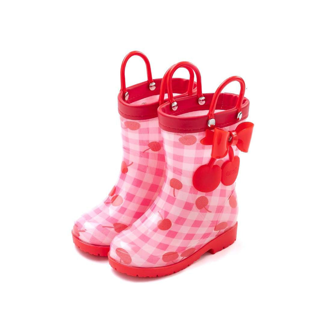 'Cherry Cherry Tok Tok' Rain Boots