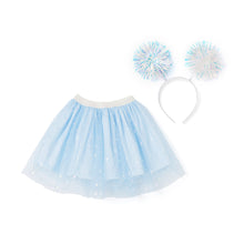 Load image into Gallery viewer, 'Snow Flakes' Tulle Skirt(Headband Set)