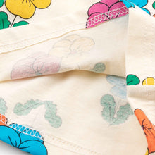 将图片加载到图库查看器,flower pattern ivory t-shirt