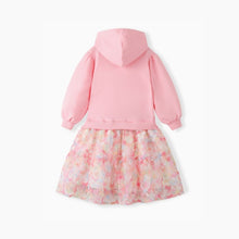 将图片加载到图库查看器,'Rian Flower' Hooded Dress