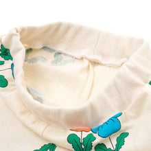 将图片加载到图库查看器,flower pattern ivory short pants