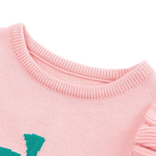 将图片加载到图库查看器,'Cream Berry' Long Sleeve Knit Top
