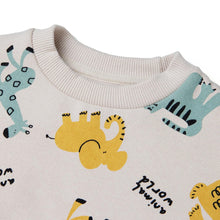 Load image into Gallery viewer, 'Jungle Zoo' Warm Fleece Top and Bottom Set