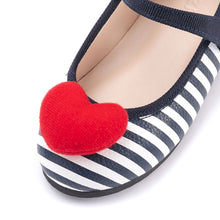Load image into Gallery viewer, 'Marine Heart' Mary Jane Shoes