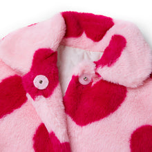 Load image into Gallery viewer, 'My love By My Side' Eco Fur Jacket