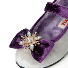 Load image into Gallery viewer, 'Magical Snow Flake' Fur Mary Jane Shoes