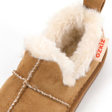 Load image into Gallery viewer, 'Browny' Fur Slip-On Shoes