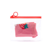 将图片加载到图库查看器,'Flower Strawberry' Non-Slip Socks (Pouch Set)