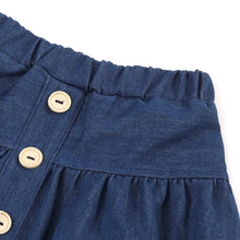 将图片加载到图库查看器,'Good Day' Denim Long Skirt