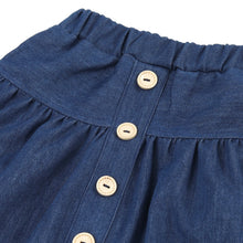将图片加载到图库查看器,'Good Day' Denim Long Skirt