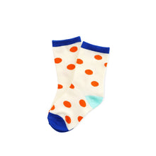 将图片加载到图库查看器,kids polka dot socks
