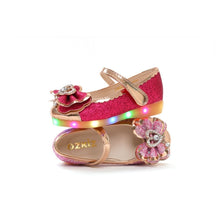 Load image into Gallery viewer, 'Bling Heart' LED Mary Jane Shoes