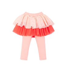 将图片加载到图库查看器,'Tone and Tone Sha Sha' Tulle Skirt Leggings