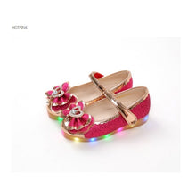 Load image into Gallery viewer, 'Bling Heart' LED Mary Jane Shoes