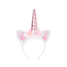 Load image into Gallery viewer, 'Pink Fantasy' Dress(Headband Set)