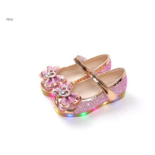 Load image into Gallery viewer, 'Bling Heart' LED Mary Jane Shoes
