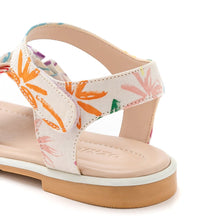Load image into Gallery viewer, 'Sketch Flower' Sandals