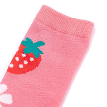 将图片加载到图库查看器,'Flower Strawberry' Non-Slip Socks (Pouch Set)
