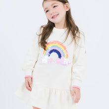 将图片加载到图库查看器,'Follow the Rainbow' Reversible Sequin Dress
