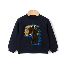 Load image into Gallery viewer, 'Shiny Dino' Reversible Sequin Sweatshirt