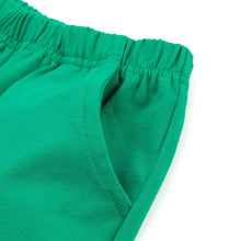将图片加载到图库查看器,boys green pants
