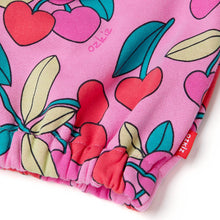 Load image into Gallery viewer, 'Cute Cherry' Warm Fleece Top and Bottom Set