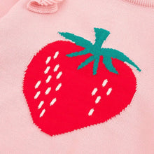 将图片加载到图库查看器,'Cream Berry' Long Sleeve Knit Top