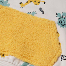 Load image into Gallery viewer, 'Jungle Zoo' Warm Fleece Top and Bottom Set