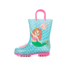 Load image into Gallery viewer, 'Mermaid' Rain Boots