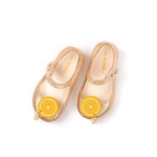 Load image into Gallery viewer, 'Tok Tok Orange' LED Jelly Shoes