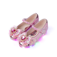 Load image into Gallery viewer, Love Angel Wing' LED Mary Jane Shoes