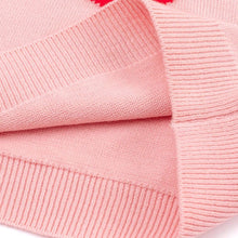 将图片加载到图库查看器,'Cream Berry' Long Sleeve Knit Top