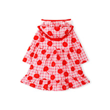 Load image into Gallery viewer, 'Cherry Cherry Tok Tok' Raincoat (Pouch Set)