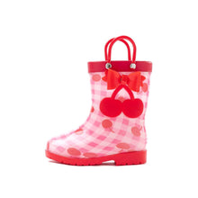 Load image into Gallery viewer, 'Cherry Cherry Tok Tok' Rain Boots